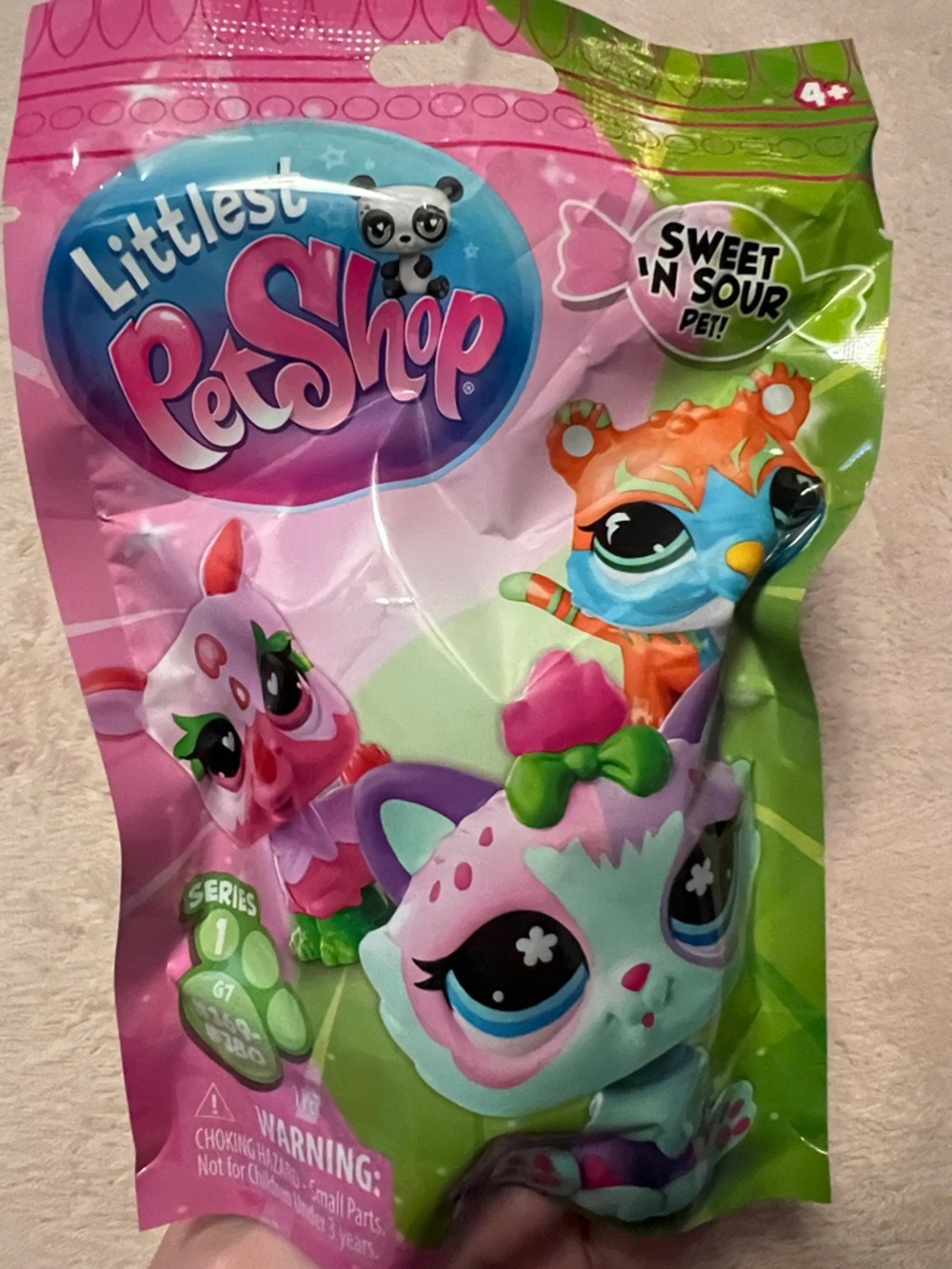 Littlest Pet Shop Pastel Pink Mint Green Blind Bag